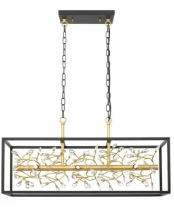 Fashion Sklep Kaja Nietuzinkowa, szeroka lampa wisząca P0578-06C-P7TF SPRING | Kaja