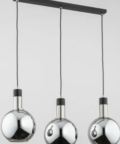 Best Sale Sklep Kaja Nietypowa lampa wisząca z 3 lustrzanymi kloszami AL 62164 | Kaja