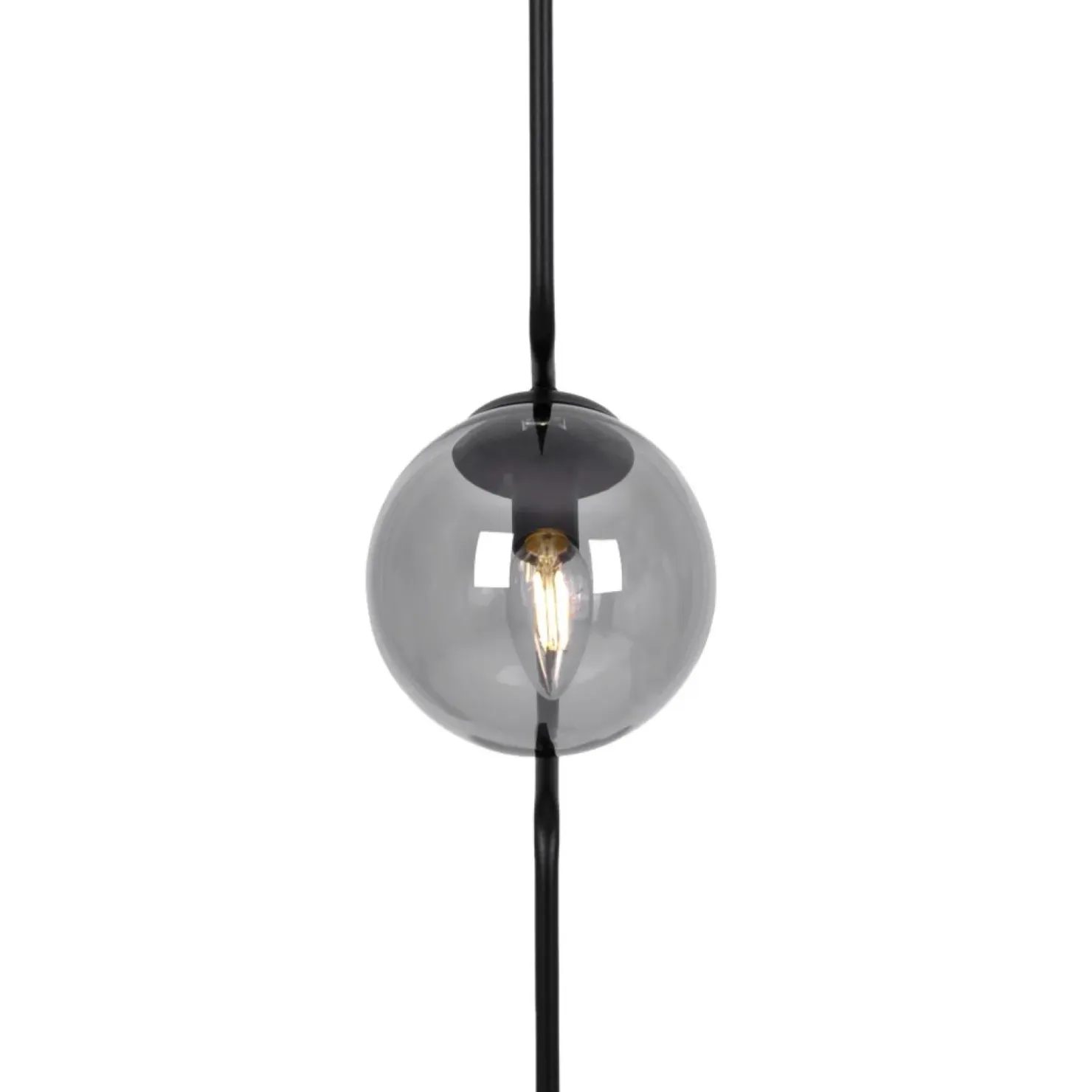 Sale Sklep Kaja Niezwykła lampa wisząca z grafitowym kloszem K-5330 z serii NEVA