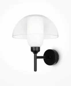 Niezwykły kinkiet ścienny, czarny stelaż MOD177WL-01B z serii MEMORY*Sklep Kaja Flash Sale
