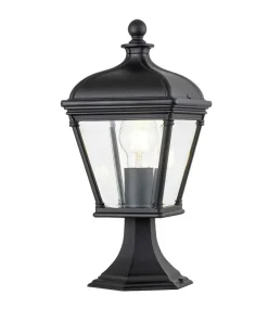 Niska lampa ogrodowa, cokołowa BAYVIEW-3M-BK z serii BAYVIEW*Sklep Kaja Clearance