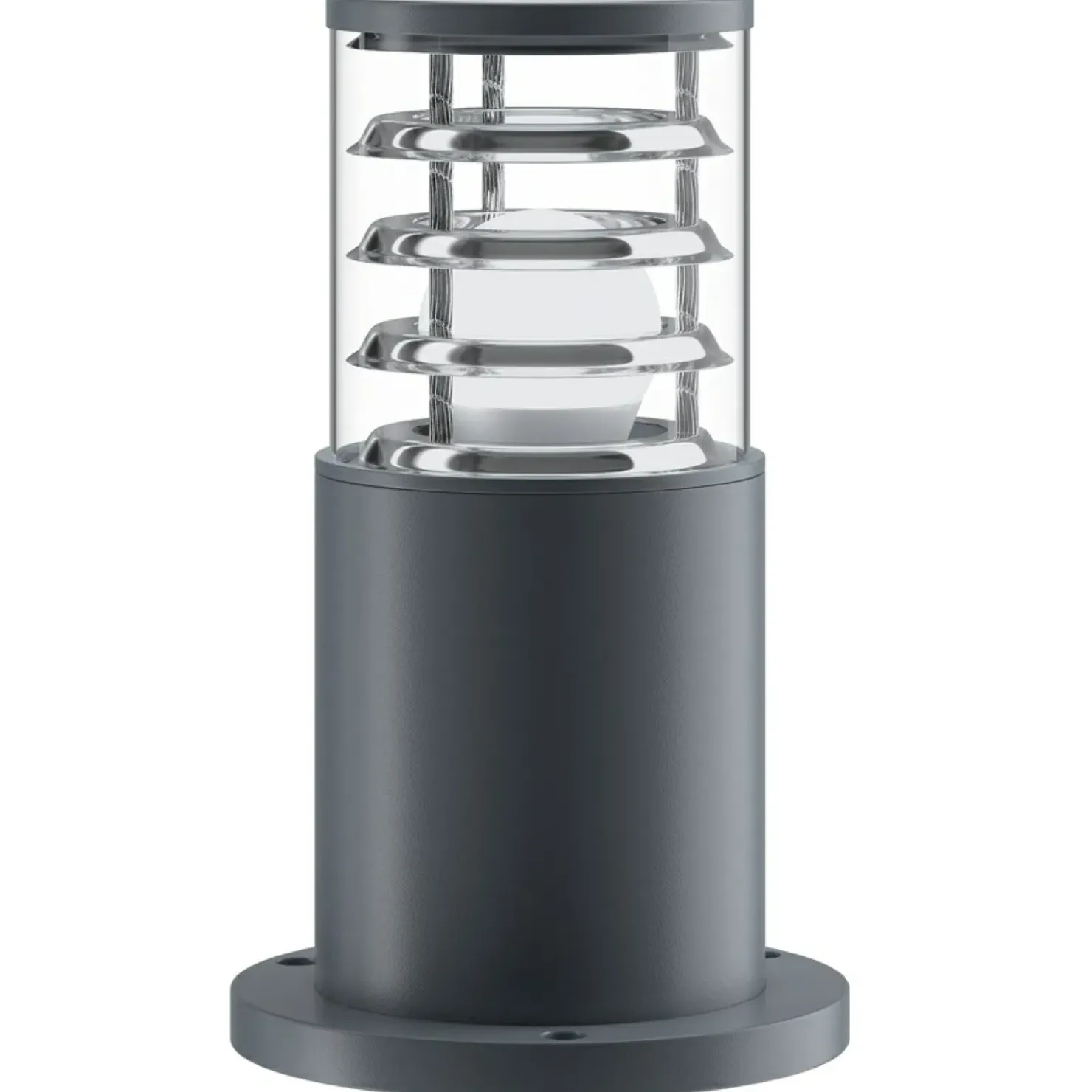 Niska lampa ogrodowa stojąca w kształcie tuby O576FL-01GR serii BRONX*Sklep Kaja Cheap