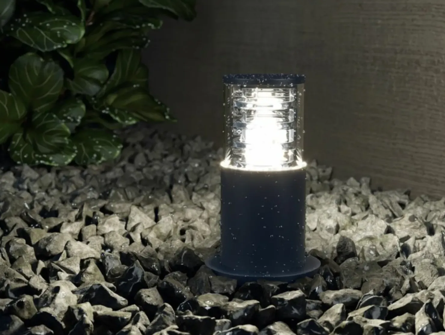 Niska lampa ogrodowa stojąca w kształcie tuby O576FL-01GR serii BRONX*Sklep Kaja Cheap