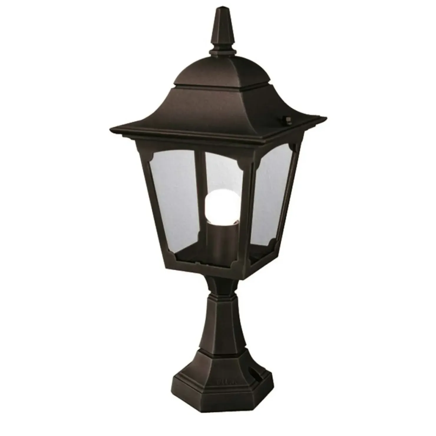 Niska lampa ogrodowa, wysokość 50 cm CP4-BLACK z serii CHAPEL*Sklep Kaja Fashion