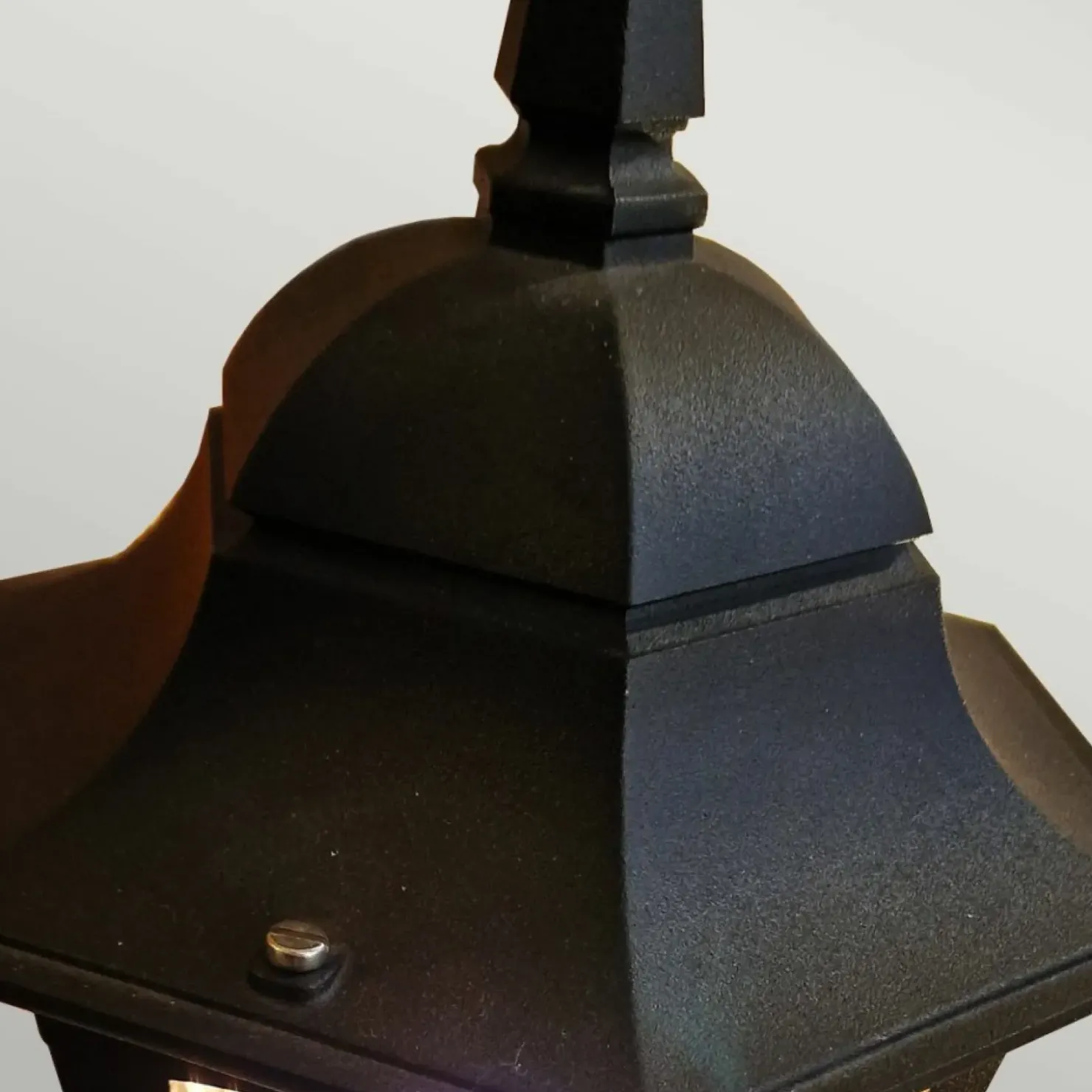 Niska lampa ogrodowa, wysokość 50 cm CP4-BLACK z serii CHAPEL*Sklep Kaja Fashion