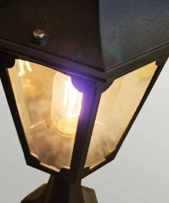 Niska lampa ogrodowa, wysokość 50 cm CP4-BLACK z serii CHAPEL*Sklep Kaja Fashion