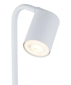 Nowoczesna, biała lampka do stylowego biura TK 5490 z serii LOGAN*Sklep Kaja Online