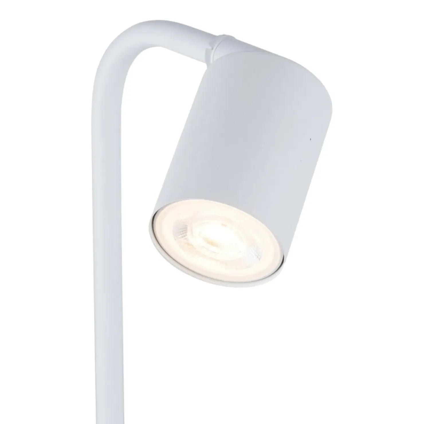 Nowoczesna, biała lampka do stylowego biura TK 5490 z serii LOGAN*Sklep Kaja Online
