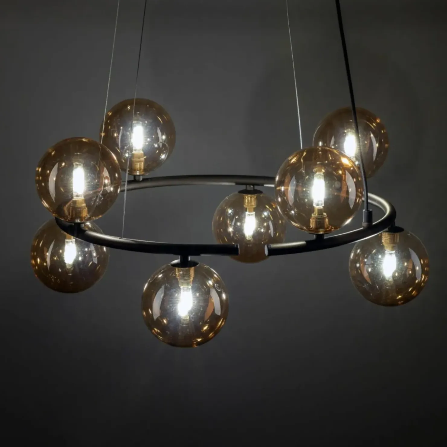 Cheap Sklep Kaja Nowoczesna, brązowa lampa wisząca TK 6572 ANABELLE BROWN | Kaja