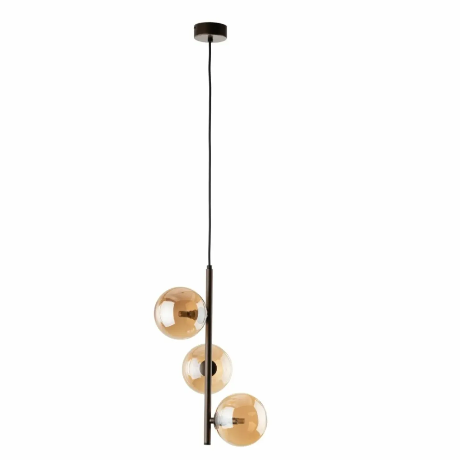 Sale Sklep Kaja Nowoczesna, brązowa lampa z kloszami TK 6188 ESTERA BROWN | Kaja