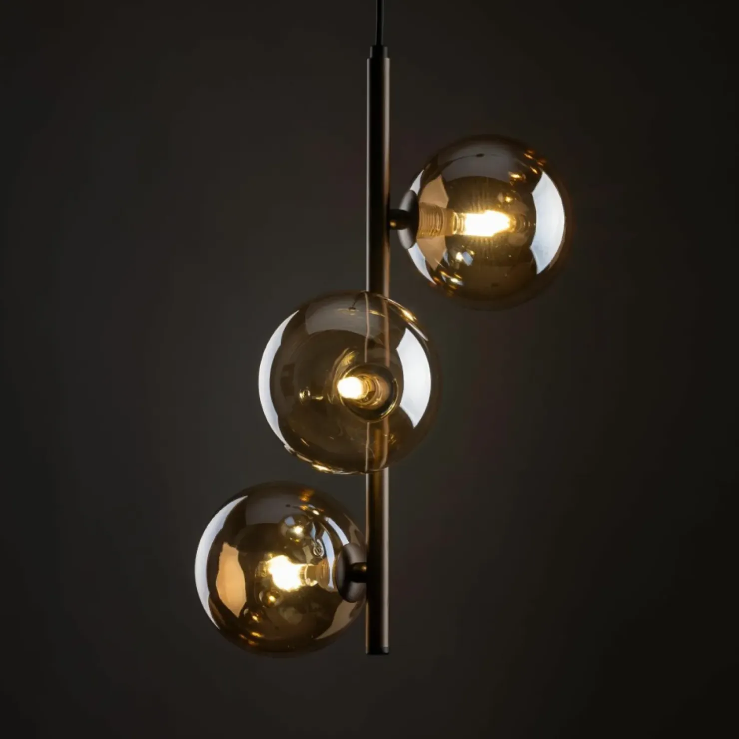 Sale Sklep Kaja Nowoczesna, brązowa lampa z kloszami TK 6188 ESTERA BROWN | Kaja