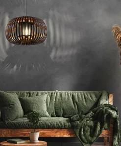 Store Sklep Kaja Nowoczesna czarna lampa wisząca 51cm TK 6295 ROYAS | Kaja Oświetlenie czarny