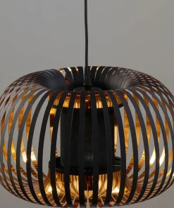 Store Sklep Kaja Nowoczesna czarna lampa wisząca 51cm TK 6295 ROYAS | Kaja Oświetlenie czarny