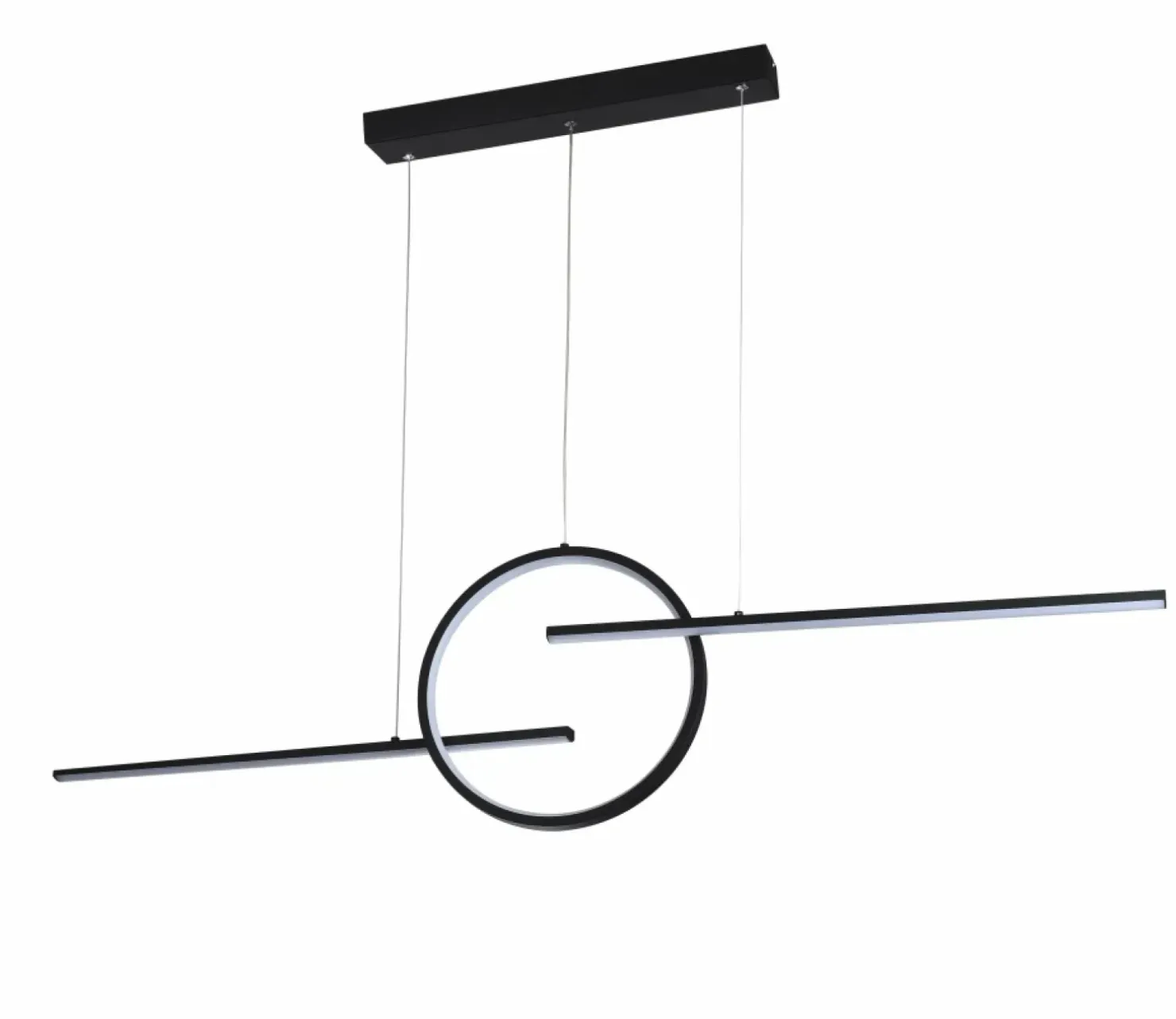 New Sklep Kaja Nowoczesna, designerska lampa wisząca nad stół AZ5257 LAUREN | Kaja czarnypiaskowany