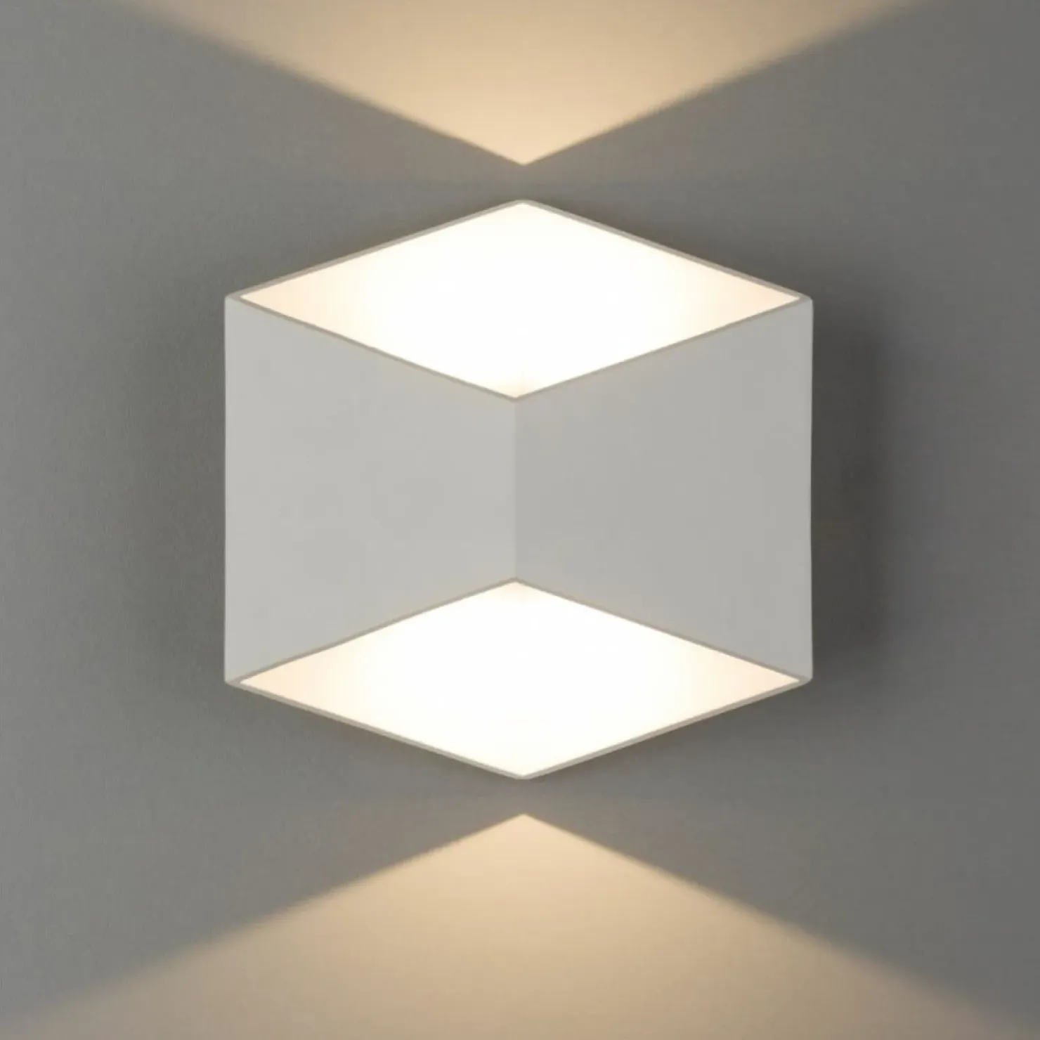 Nowoczesna, elewacyjna lampa ścienna LED 8143 TRIANGLES LED | Kaja*Sklep Kaja Hot