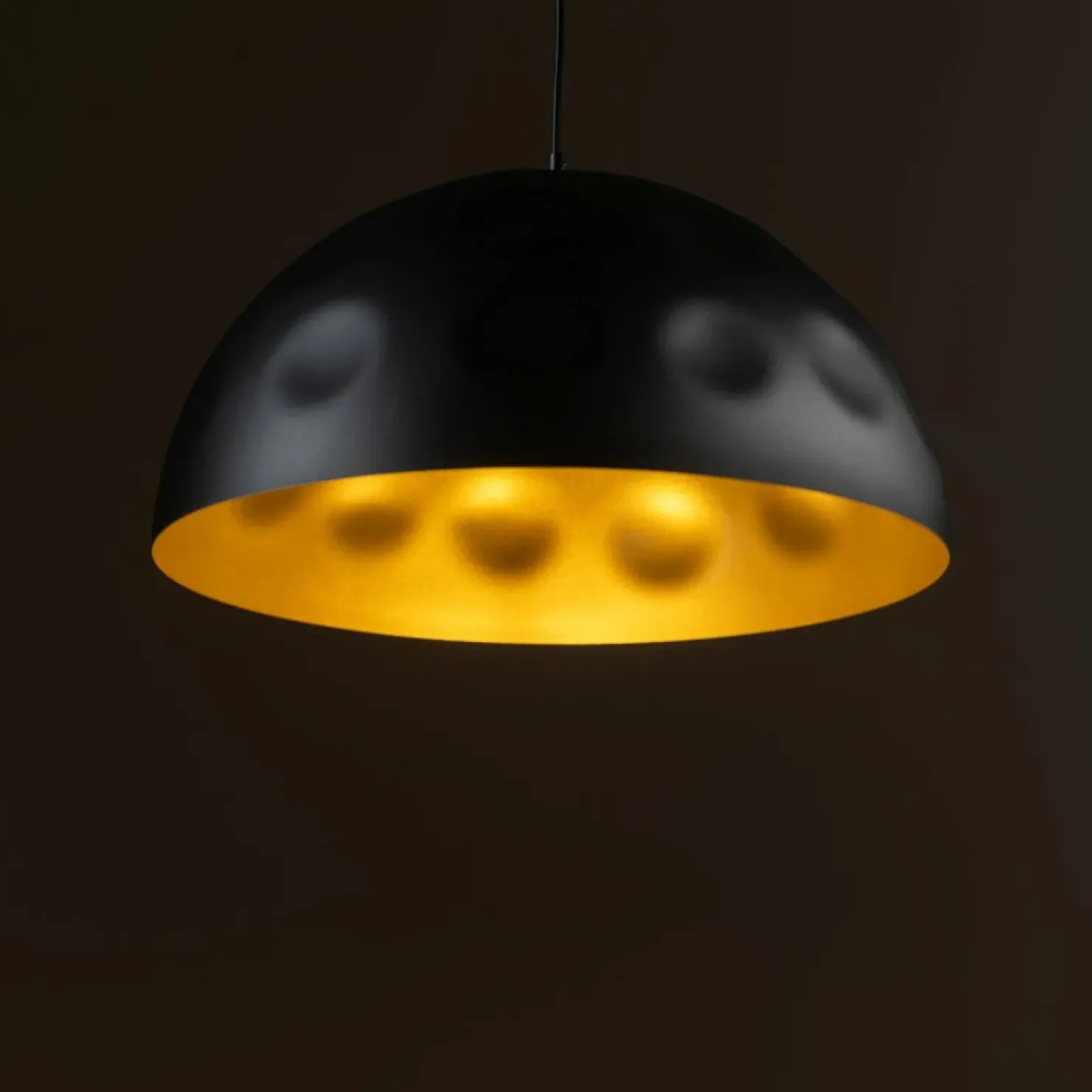 Shop Sklep Kaja Nowoczesna, kopułowa lampa wisząca ⌀50cm 10703 HEMISPHERE | Kaja