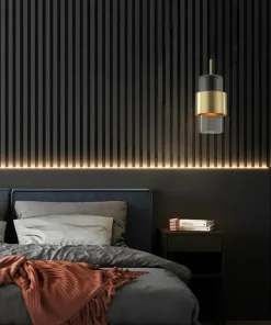 Clearance Sklep Kaja Nowoczesna lampa nad blat kuchenny LP-866/1P L SM/GD z serii MIELE
