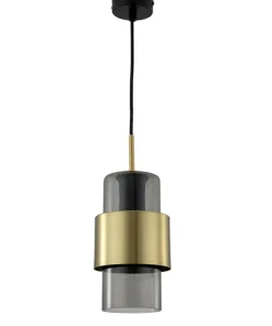 Clearance Sklep Kaja Nowoczesna lampa nad blat kuchenny LP-866/1P L SM/GD z serii MIELE