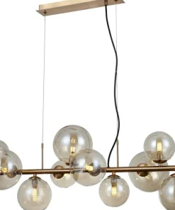 Store Sklep Kaja Nowoczesna lampa nad stół w jadalni PND-406007-10-HBR z serii CANELLO