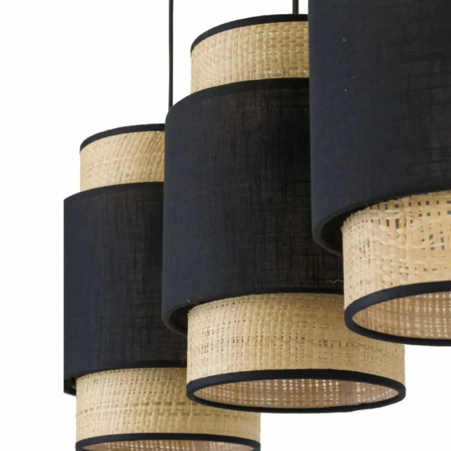 Discount Sklep Kaja Nowoczesna lampa nad stół w jadalni boho TK 5658 serii BOHO NEW BLACK