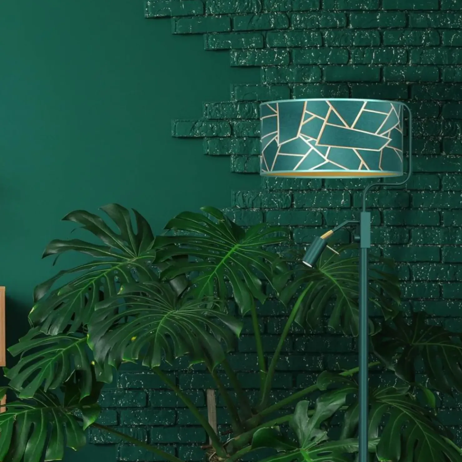 Nowoczesna lampa podłogowa z doświetleniem MLP7582 z serii ZIGGY | Kaja Oświetle*Sklep Kaja Outlet