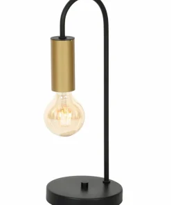 Nowoczesna lampa stołowa ze złotą oprawką LX 0508 z serii LOPPE | Kaja*Sklep Kaja New