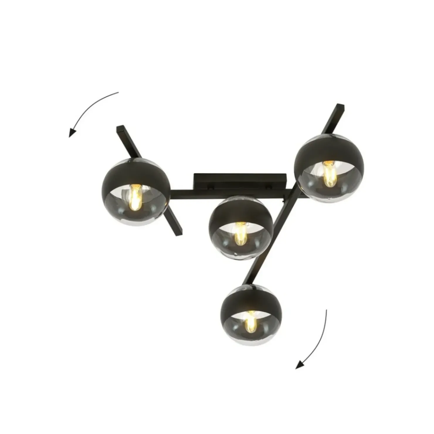 Nowoczesna lampa sufitowa do korytarza 1105/4 SMART | Kaja Oświetlenie*Sklep Kaja Store