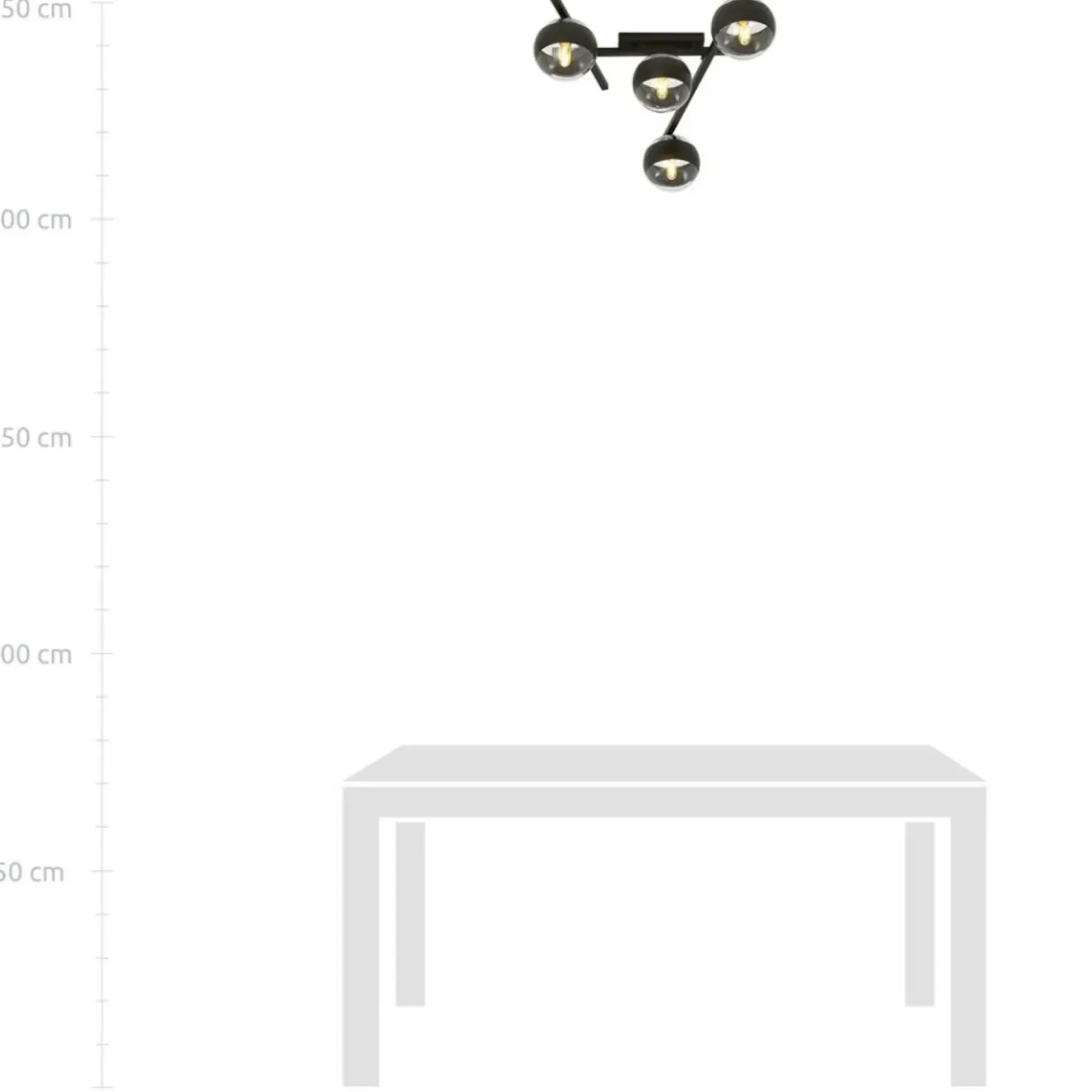 Nowoczesna lampa sufitowa do korytarza 1105/4 SMART | Kaja Oświetlenie*Sklep Kaja Store