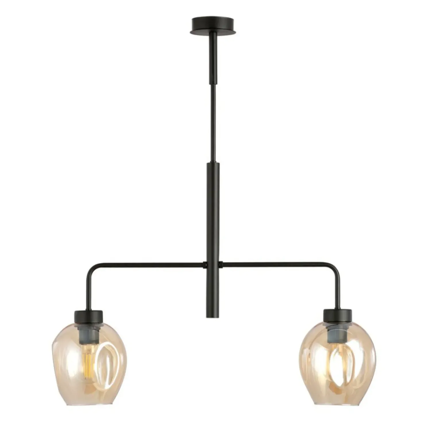 Clearance Sklep Kaja Nowoczesna lampa sufitowa do kuchni 1165/2 LUKKA | Kaja Oświetlenie