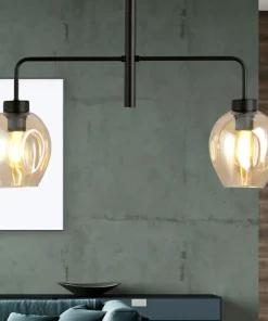 Clearance Sklep Kaja Nowoczesna lampa sufitowa do kuchni 1165/2 LUKKA | Kaja Oświetlenie