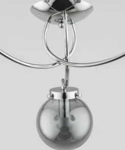 Store Sklep Kaja Nowoczesna lampa sufitowa z grafitowymi kloszami AL 63070 | Kaja