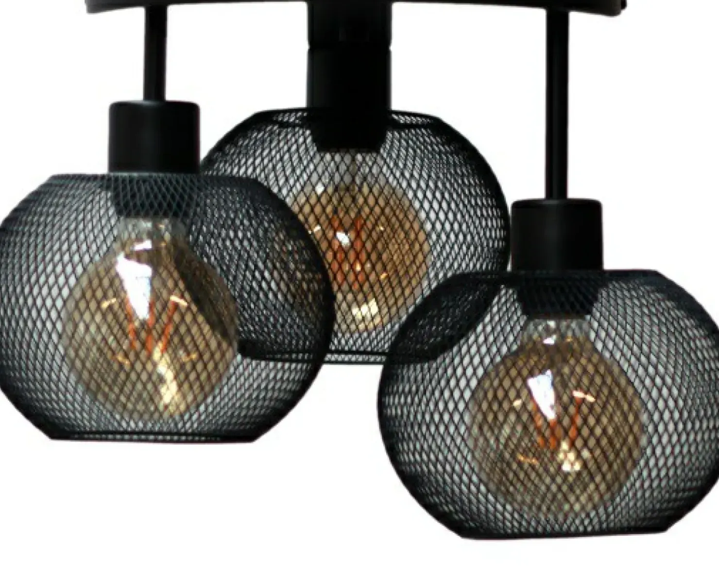 Fashion Sklep Kaja Nowoczesna lampa sufitowa z drucianymi kloszami AL 62347 z serii KERSO