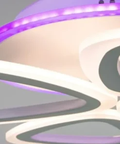 New Sklep Kaja Nowoczesna lampa sufitowa do salonu DRS2013WH z serii OSLO