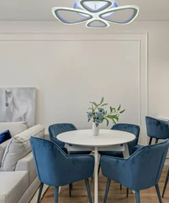 New Sklep Kaja Nowoczesna lampa sufitowa do salonu DRS2013WH z serii OSLO