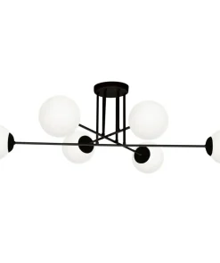 New Sklep Kaja Nowoczesna lampa sufitowa z białymi klaszmi K-4925 | Kaja Oświetlenie