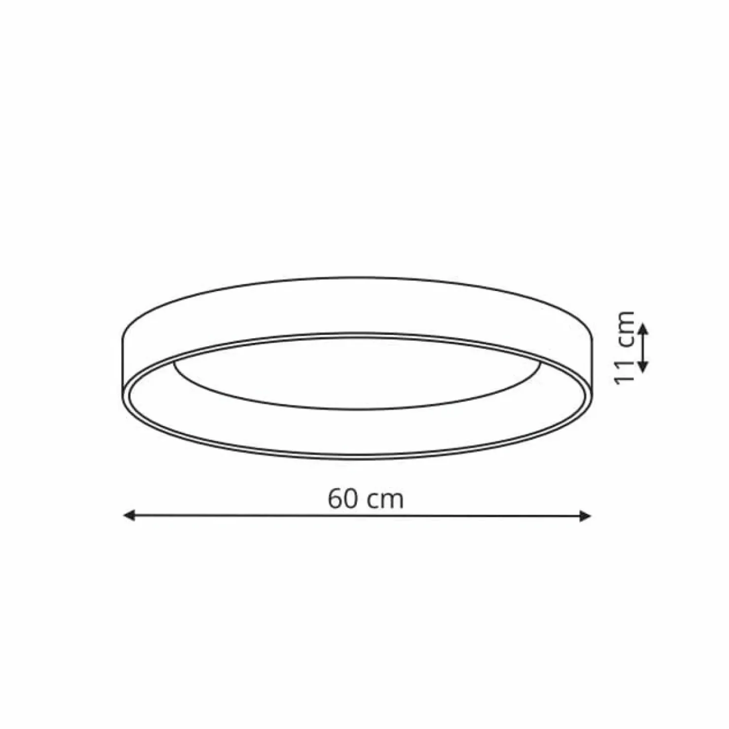 Best Sklep Kaja Nowoczesna lampa sufitowa LED LP-049/1C GD GEORGIA | Kaja Oświetlenie