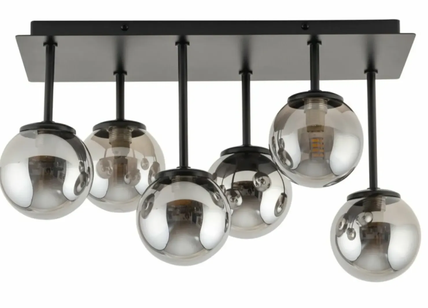 Cheap Sklep Kaja Nowoczesna lampa sufitowa z szarymi kulami SIG 33500 TULIA | Kaja