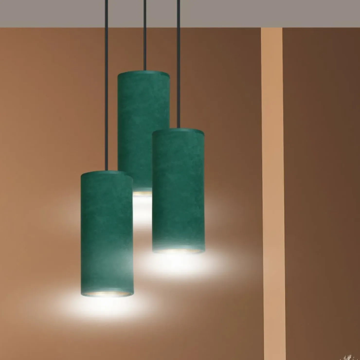 Cheap Sklep Kaja Nowoczesna lampa wisząca do sypialni 1058/3PREM BENTE PREMIUM | Kaja