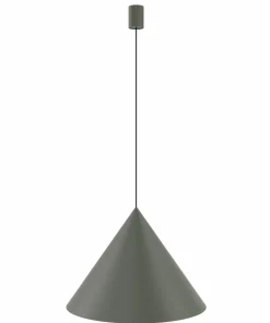 New Sklep Kaja Nowoczesna lampa wisząca do kuchni ⌀50cm 10873 ZENITH | Kaja szary