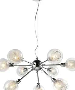 Cheap Sklep Kaja Nowoczesna lampa wisząca do salonu 39-65018 DIXI | Kaja Oświetlenie chrom
