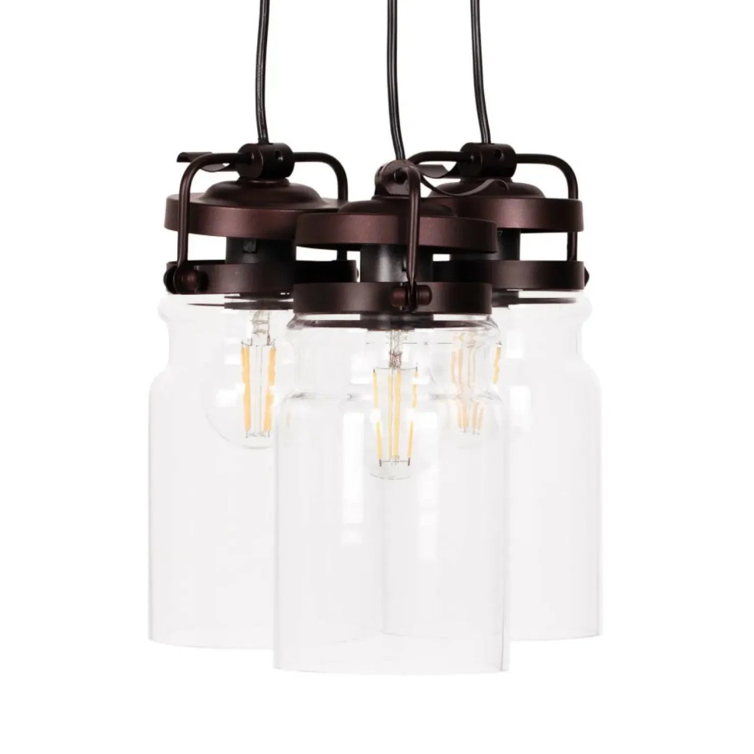 Cheap Sklep Kaja Nowoczesna lampa wisząca, do kuchni K-8004-3 RAVEN | Kaja Oświetlenie brąz