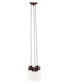 Cheap Sklep Kaja Nowoczesna lampa wisząca, do kuchni K-8004-3 RAVEN | Kaja Oświetlenie brąz