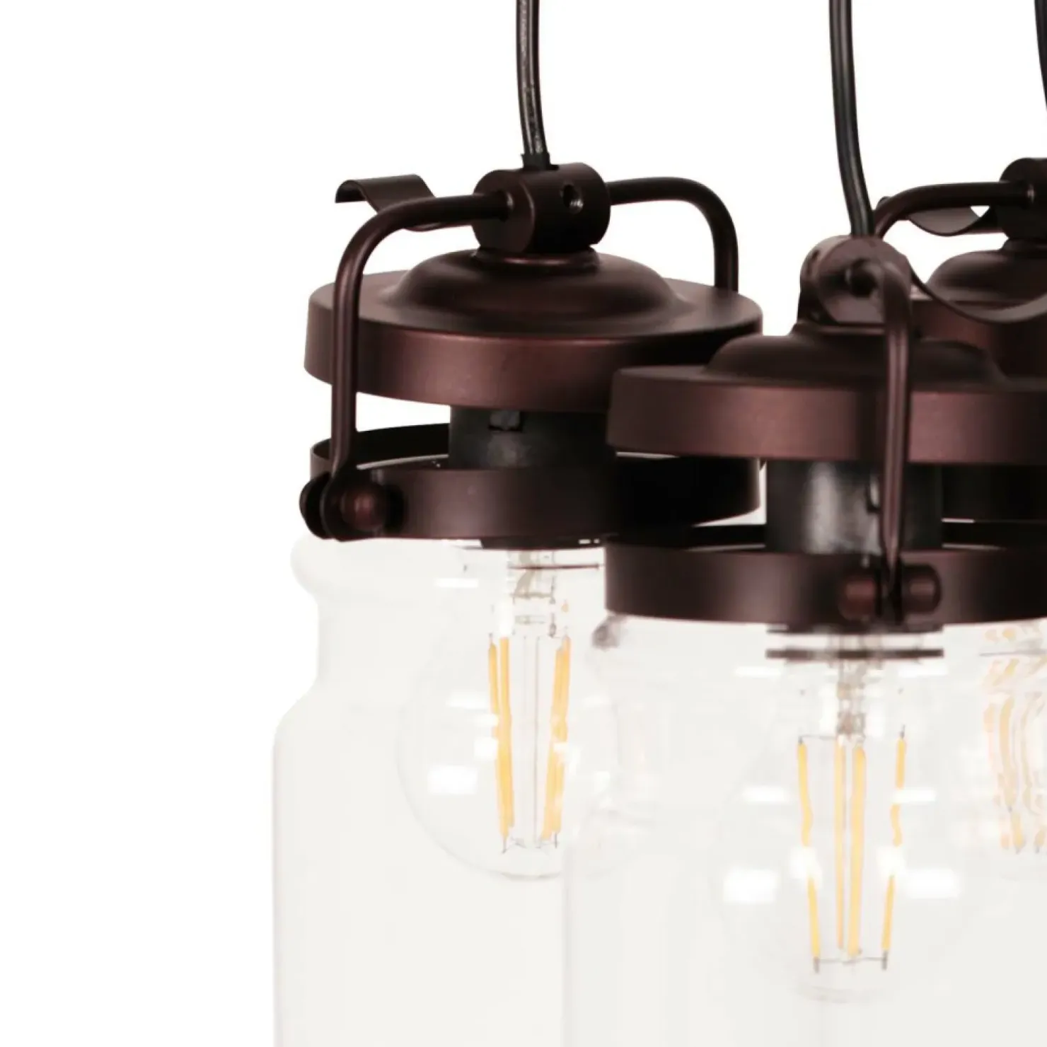 Cheap Sklep Kaja Nowoczesna lampa wisząca, do kuchni K-8004-3 RAVEN | Kaja Oświetlenie brąz