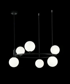 Best Sale Sklep Kaja Nowoczesna lampa wisząca do kuchni MOD013PL-06B RING | Kaja