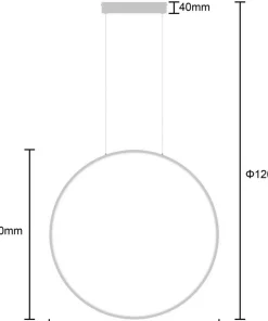 Shop Sklep Kaja Nowoczesna lampa wisząca LED do łazienki LP-999/1P S WH z serii MIRROR