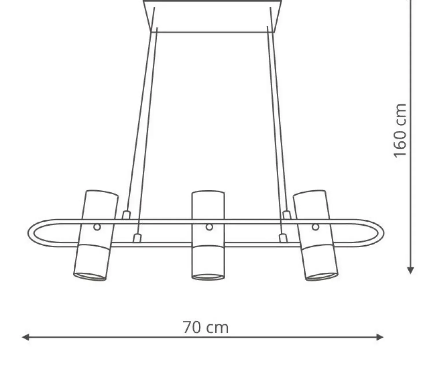 Sale Sklep Kaja Nowoczesna lampa wisząca nad stół LP-1111/3P BOVINO | Kaja Oświetlenie