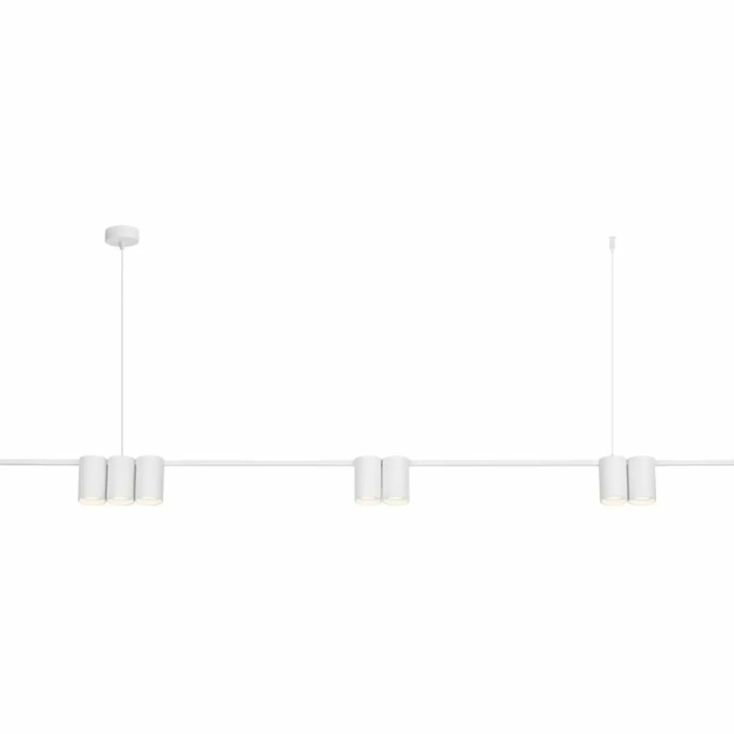 Clearance Sklep Kaja Nowoczesna lampa wisząca nad wyspę ML0371 (LISTWA) GENESIS | Kaja