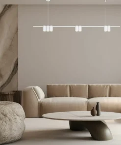 Clearance Sklep Kaja Nowoczesna lampa wisząca nad wyspę ML0371 (LISTWA) GENESIS | Kaja