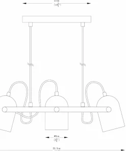 Cheap Sklep Kaja Nowoczesna lampa wisząca nad wyspę kuchenną ZM A8163-3A z serii FATI