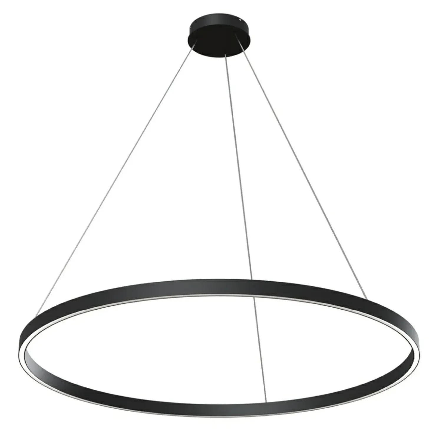 Store Sklep Kaja Nowoczesna lampa wisząca, okrąg Ø100cm MOD058PL-L54B3K z serii RIM